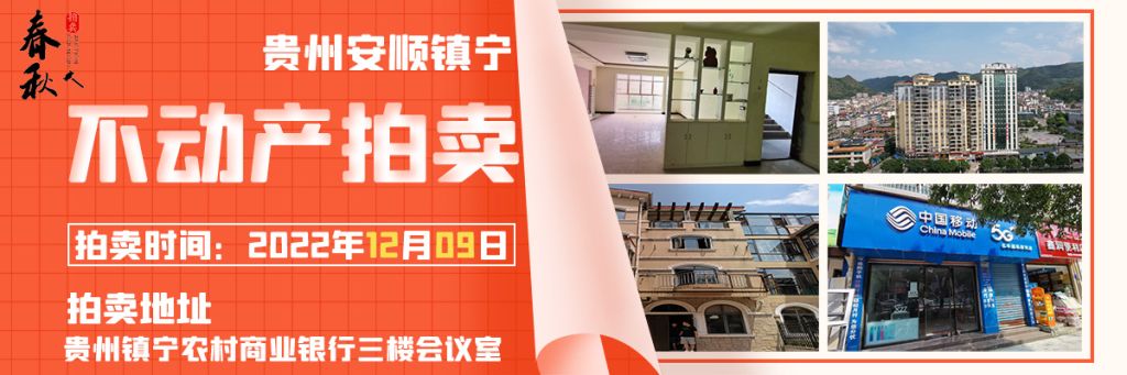 【12月09日】鎮(zhèn)寧縣商鋪、住宅、商業(yè)展位拍賣公告